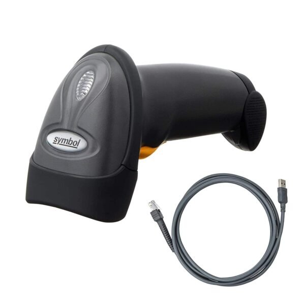 Detailed review of Symbol LS2208 handheld laser barcode scanner for office efficiency
