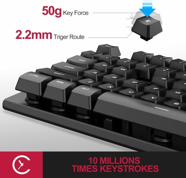61Y0eiwzKoL._AC_SL1500_ NPET K10 Wired Gaming Keyboard Review Full-Size Durable Design with Multimedia Keys