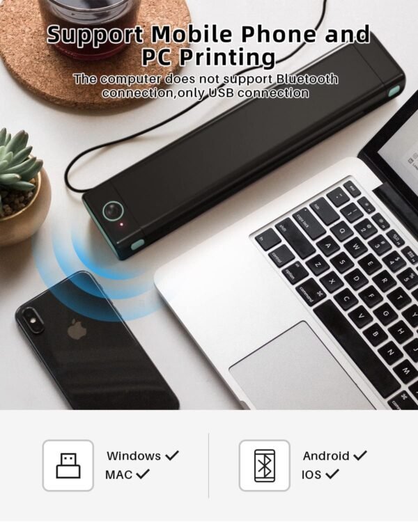 71244Xb2-L._AC_SL1500_ Phomemo M08F Review Wireless Tattoo Printer with Free Transfer Paper for Artists