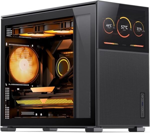 Jonsbo D31 Mesh Black Micro ATX PC Case Review with Screen and RTX 4090 Support