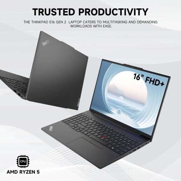 Lenovo ThinkPad E16 Gen 2 Laptop Review AMD Ryzen 5 Performance and Business Features