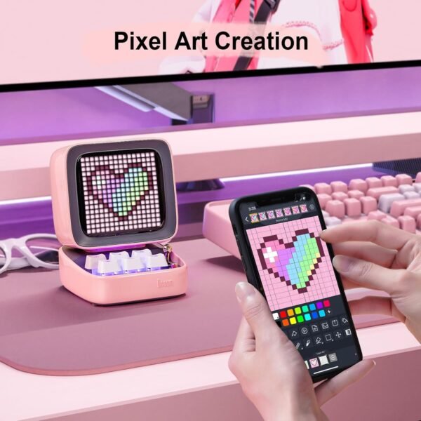 Review of Divoom Ditoo Retro Pixel Art Bluetooth Speaker for Creative Fun