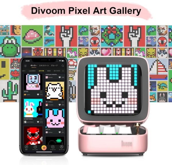 Review of Divoom Ditoo Retro Pixel Art Bluetooth Speaker for Creative Fun