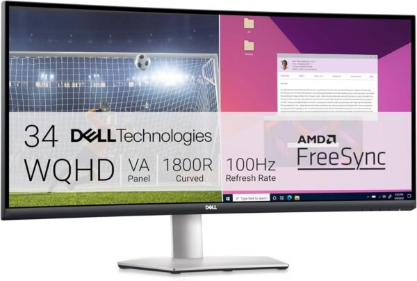Dell S3423DWC Curved USB-C Monitor Review 34-Inch WQHD Display with Immersive Features