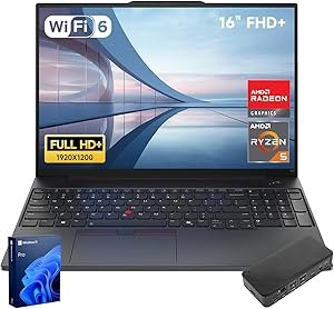 Lenovo ThinkPad E16 Gen 2 Laptop Review AMD Ryzen 5 Performance and Business Features