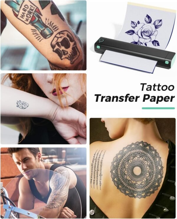 71nZ8YN7qgL._AC_SL1500_ Phomemo M08F Review Wireless Tattoo Printer with Free Transfer Paper for Artists