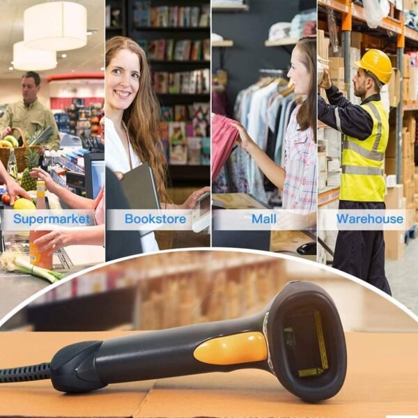 Detailed review of Symbol LS2208 handheld laser barcode scanner for office efficiency