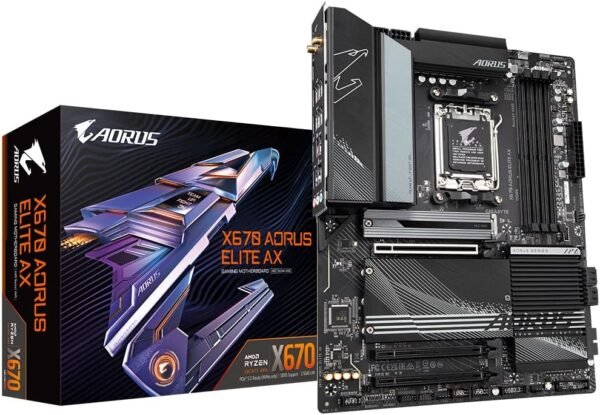 Gigabyte X670 AORUS Elite AX DDR5 Motherboard review for high-performance PC builds