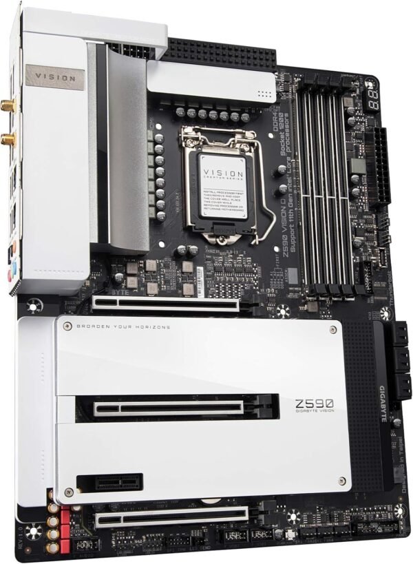 GIGABYTE Z590 Vision D motherboard review performance, features, and connectivity insights