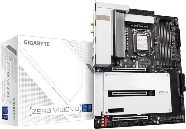 GIGABYTE Z590 Vision D motherboard review performance, features, and connectivity insights