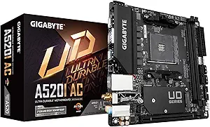 Gigabyte A520I AC motherboard review AMD Ryzen compatibility and Mini-ITX performance explored