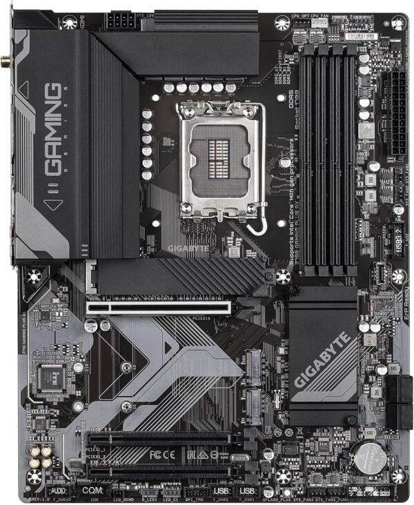 GIGABYTE Z790 Gaming Plus AX Motherboard review DDR5 performance and features explored