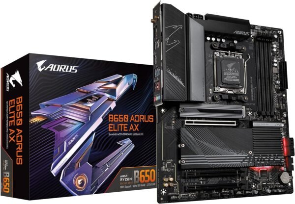 Review of GIGABYTE B650 AORUS Elite AX Motherboard DDR5 WiFi 6E Features