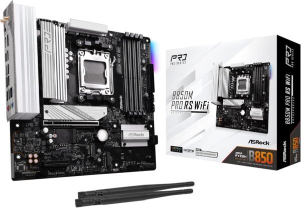 ASRock B850M Pro RS WiFi 6E Motherboard Review for AMD Ryzen Builders