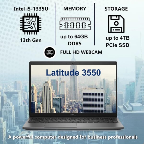 Dell Latitude 3550 Laptop Review Powerful Business Performance with 13th Gen i5 and 32GB RAM